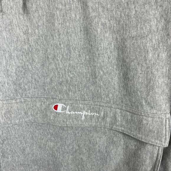 Champion Reverse Weave Boxy Anorak Hoodie Unisex 2XL Gray Oversized Quarter Zip - Picture 11 of 16